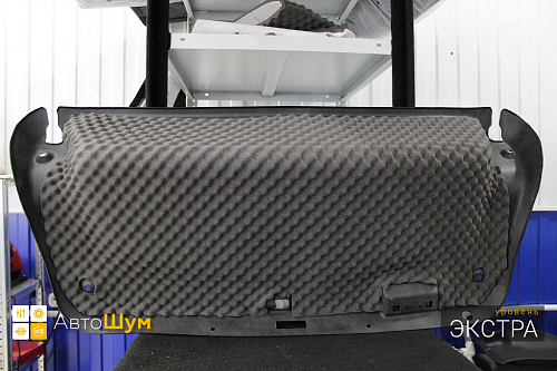 Шумоизоляция обшивки крышки багажника Киа Оптима