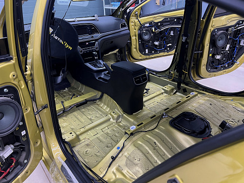 разбор пола Хендай Элантра