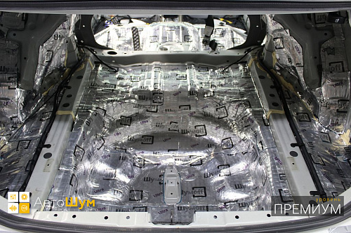 Виброизоляция багажника Хонда Аккорд